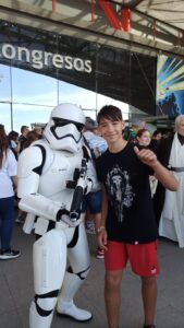 Storm troupers attended.