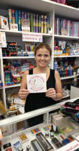 Bookshop Los Mundos de Zoe, one of many businesses supporting Leonor.