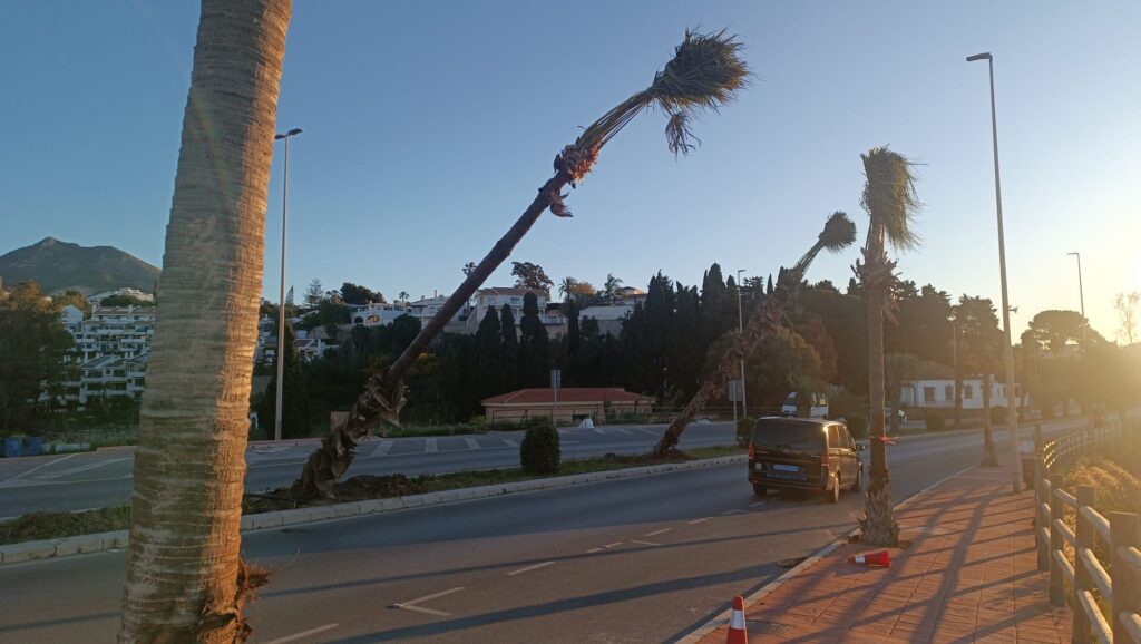 Benalmadena coastal road.