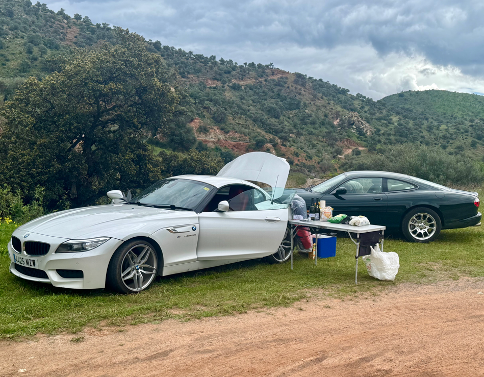 Getting ready for the coffee stop…