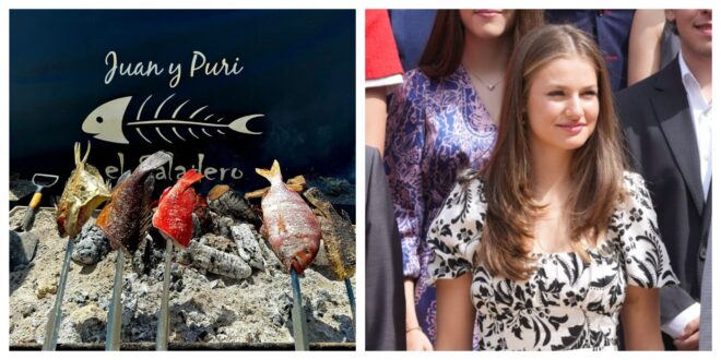 Spain's Princess Leonor makes surprise visit to humble chiringuito on the Costa del Sol