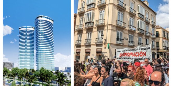 'Our paradise is now a nightmare': Locals in Malaga fume after their luxury tower blocks become home to 110 tourist flats