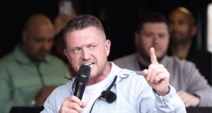 Tommy Robinson ditches Spain for Cyprus: Far-right agitator is spotted at five-star resort near Aiya Napa - but denies he is 'on the run'