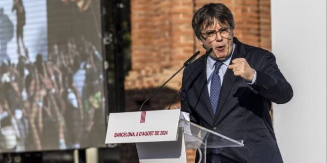 Carles Puigdemont says he is in Belgium after flight from Spain - CSN