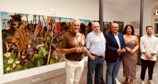 A painting of unity at the CAC Vélez-Málaga - Costa Spain News