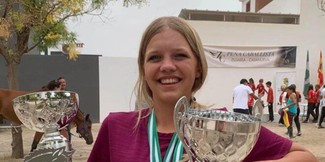 Young equestrian star gallops to national championships after regional victory - CSN