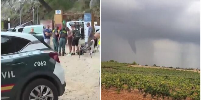 Mallorca braces for hurricane winds: Flights are delayed and public areas sealed off over fears of uprooted trees - as experts warn when the most severe weather will hit - CSN