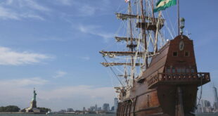The Nao Victoria docks in Estepona « Euro Weekly News