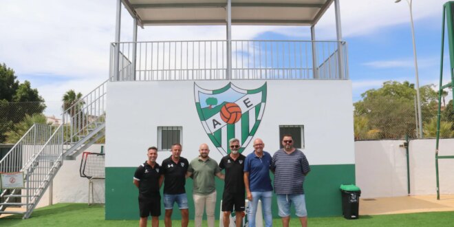 Construction of new Cártama football ground facility is complete