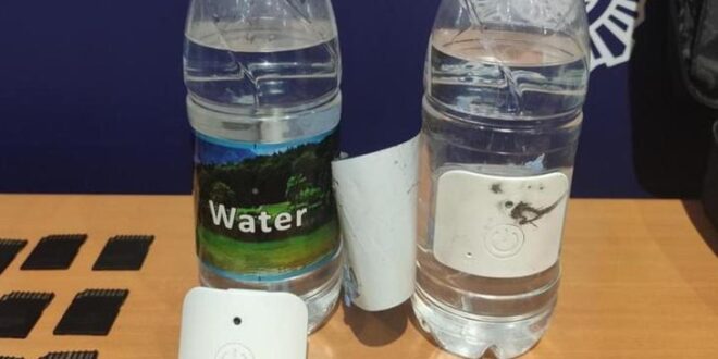 'Sophisticated' camera hidden in a water bottle was 'used by bar owner in Spain's Mallorca to record hundreds of women and minors using his toilet'