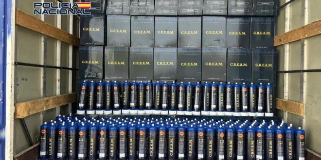 Exposed: Spain's 'hippy crack' epidemic after police seize 1.8 tonnes of laughing gas in Andalucia