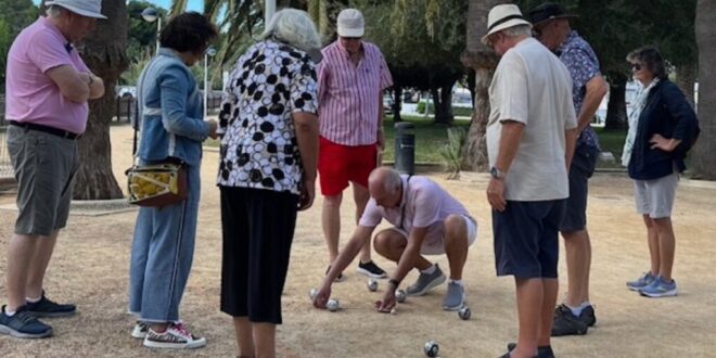Boules Match between Calpe 41 Club and Costa Blanca 41 Club - CSN News