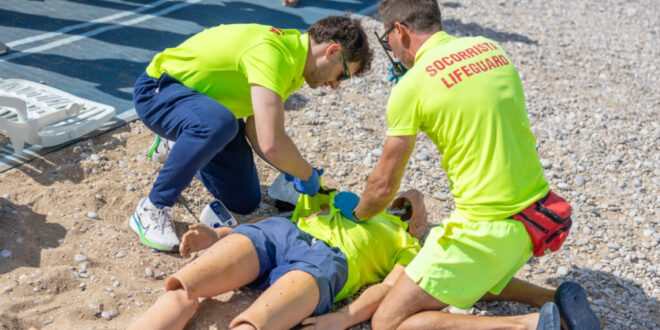 Emergency Drill on the beach of Raco de l’Albir - CSN News