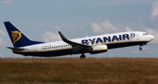 ‘Drunk’ Swiss passenger forces Ryanair flight to return to Spain after ‘lighting up cigarettes and screaming’ mid-air