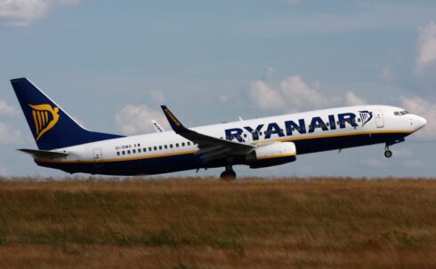 ‘Drunk’ Swiss passenger forces Ryanair flight to return to Spain after ‘lighting up cigarettes and screaming’ mid-air