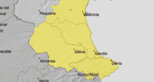 Weather warnings are issued for heavy rain and storms along Spain’s Costa Blanca – as deluge to soak tourists in Benidorm from today - CSN News