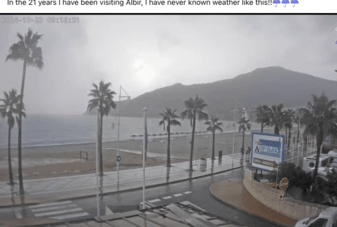 Watch: Heavens open above eastern Spain as tourists say they’ve ‘never seen weather like it’ – with areas seeing a year’s worth of rain in 12 hours - CSN News