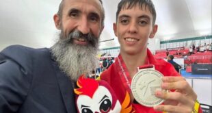 Taekwondo athlete from Finestrat wins silver medal - CSN News