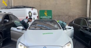 Guardia Civil seizes 98 stolen luxury cars! - CSN News