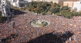 Protest against government of Pedro Sánchez - CSN News