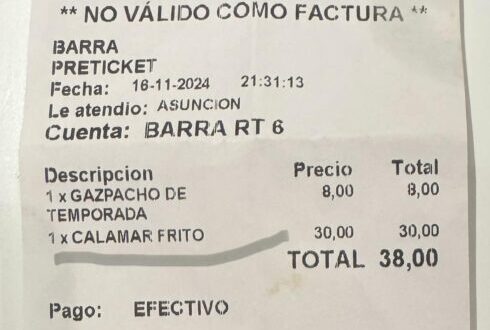 Diner is shocked by €30 calamari and €8 gazpacho at a Malaga hotel – but some locals defend the prices - CSN News