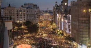 In pictures and video More than 100,000 people call out government 'negligence' in Valencia flood disaster protest