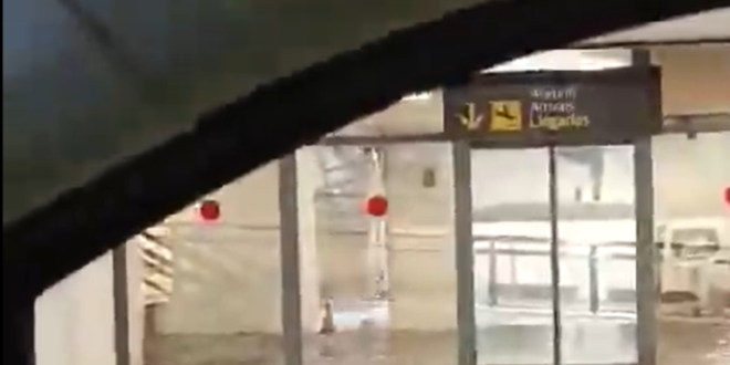 Malaga airport flooded: Flights grounded, roads swamped- ‘DANA’ sweeps Málaga - CSN News