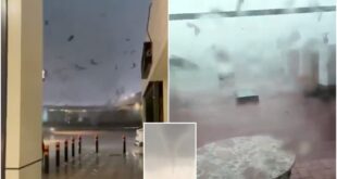 Watch: Tornado tears through eastern Spain in terrifying 'historic' event as locals run for cover - CSN