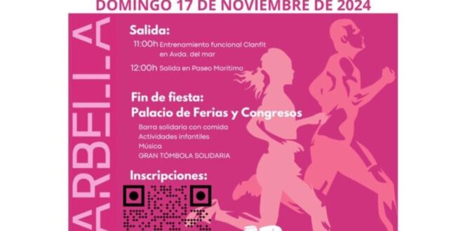 Marbella’s in pink for solidarity race! - CSN News