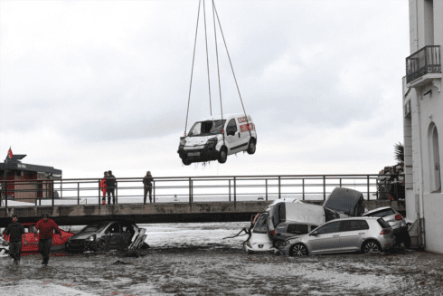 Spain hit by biblical floods AGAIN as dozens of cars are washed away near Girona - CSN News