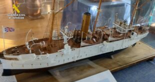 Police recover anchor of British Royal Navy vessel that was shipwrecked in 19th century from façade of house in Spain - CSN News