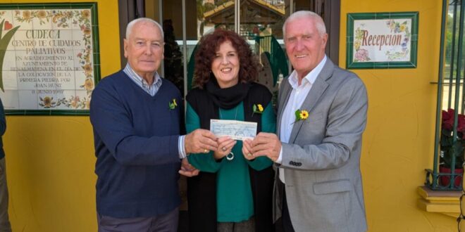 Cudeca receives enormous donation from British Society - Costa News Spain