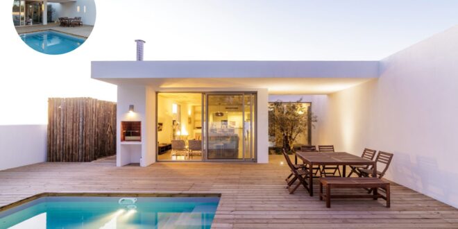 Pictured: The incredible prefabricated home in Spain that comes with a swimming pool - CSN