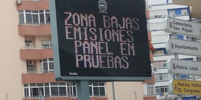 Torremolinos delays Low Emission Zone fines - Costa News Spain