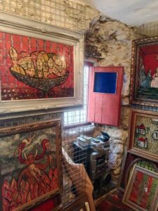 David España, artist to the stars, and landmark in Casares - Costa News Spain