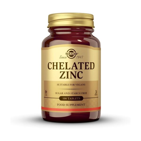 Solgar Chelated Zinc Capsules
