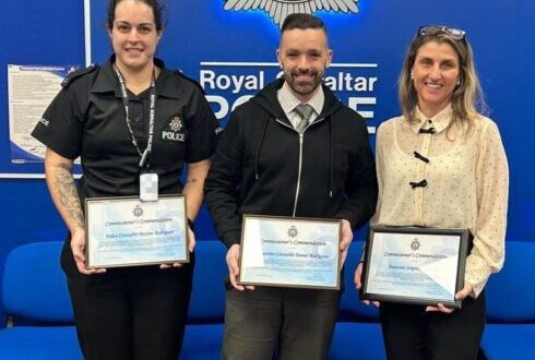 Gibraltar police officers honoured for bringing historical child sex offender to justice in harrowing prosecution