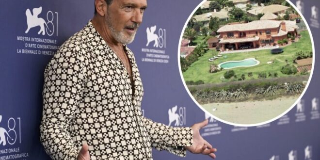 Antonio Banderas begins spectacular new villa - Costa News Spain
