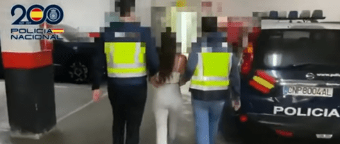 Swedish ‘beauty’ and ‘mafia boss’ Tania Gomez ‘is arrested in Spain’ after making Europe’s ‘most wanted’ list