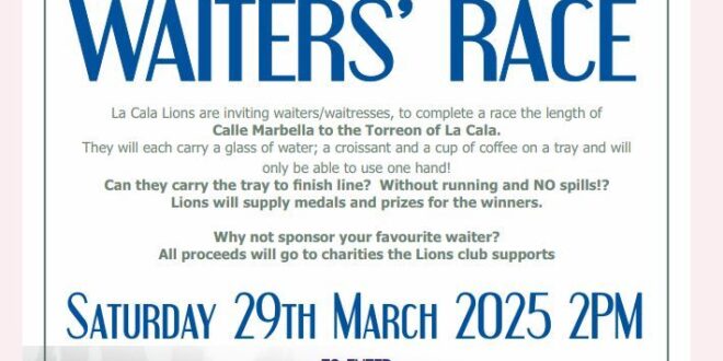 La Cala Lions Waiters Race - CSN News