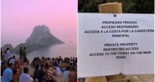 Locals block Ibiza beauty spot with BOULDERS and ‘no entry’ signs to ward off ‘avalanche’ of polluting tourists - CSN