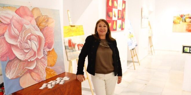 Paintings of Mónica Aveni in Casa de Las Tejerinas