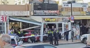 Car crashes into shop, Fuengirola - Costa News Spain