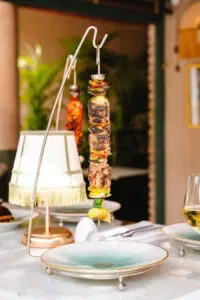 Cooking up a firestorm: Chef Bruce Thery at Cyrano. .
