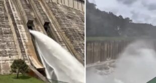 Malaga province dams release water - Costa News Spain