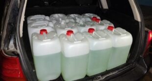 Previous petrol canister incidents (Credit: Gib Police) Car