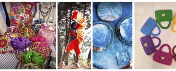 Artisan market at Paloma Blanca boutique hotel, Marbella