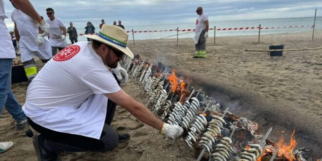 Celebrate May Day in Mijas with free sardines and live music