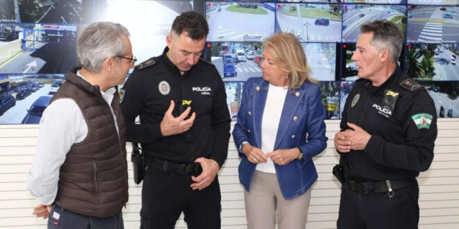 Cops with cameras in Marbella