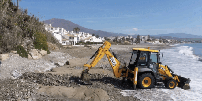 Estepona pushes to fast-track beach repairs before summer